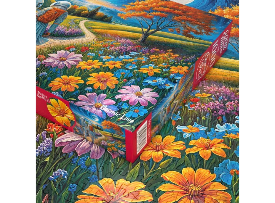 CHERRY PAZZI Puzzle Kozmická láska 1000 dielikov