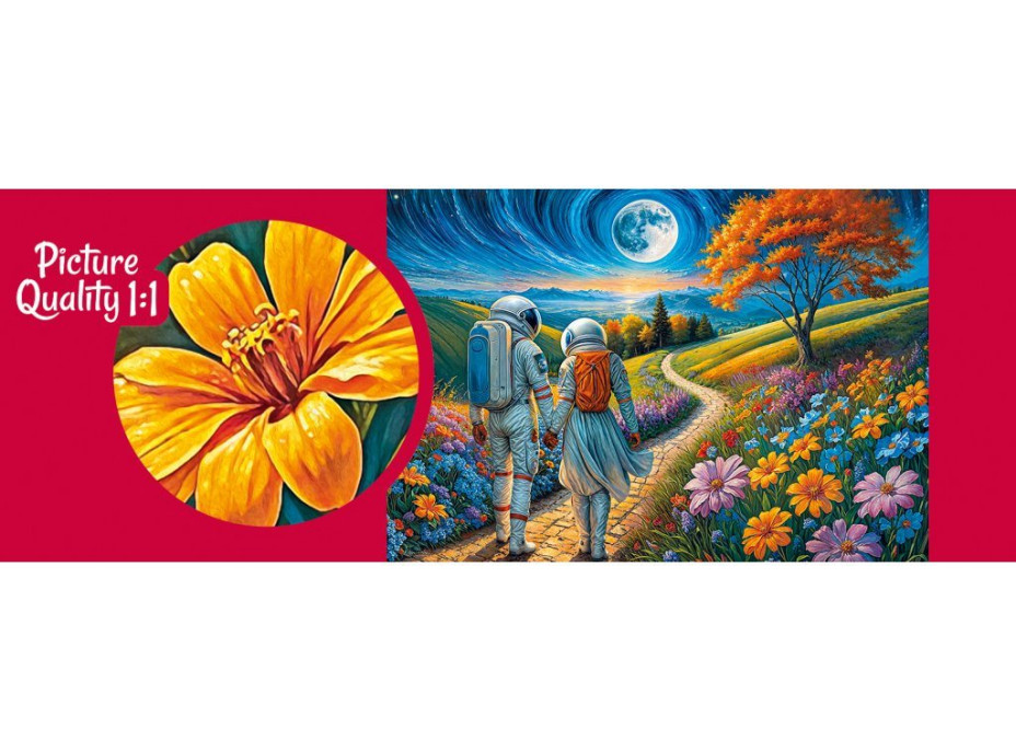 CHERRY PAZZI Puzzle Kozmická láska 1000 dielikov