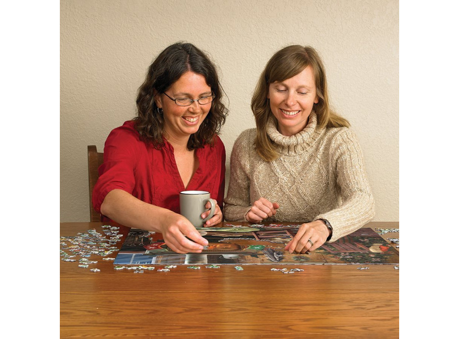 COBBLE HILL Puzzle Mačiatka u kachlí 500 dielikov