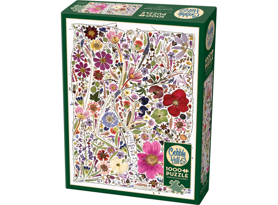 COBBLE HILL Puzzle Lisované kvety: Jar 1000 dielikov