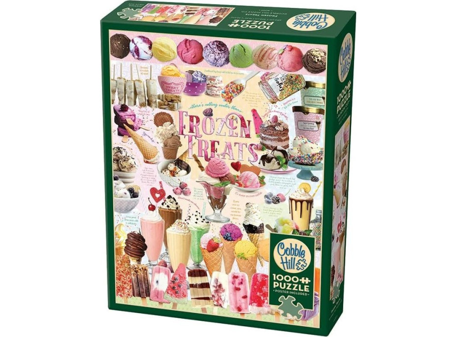 COBBLE HILL Puzzle Mrazené dobroty 1000 dielikov
