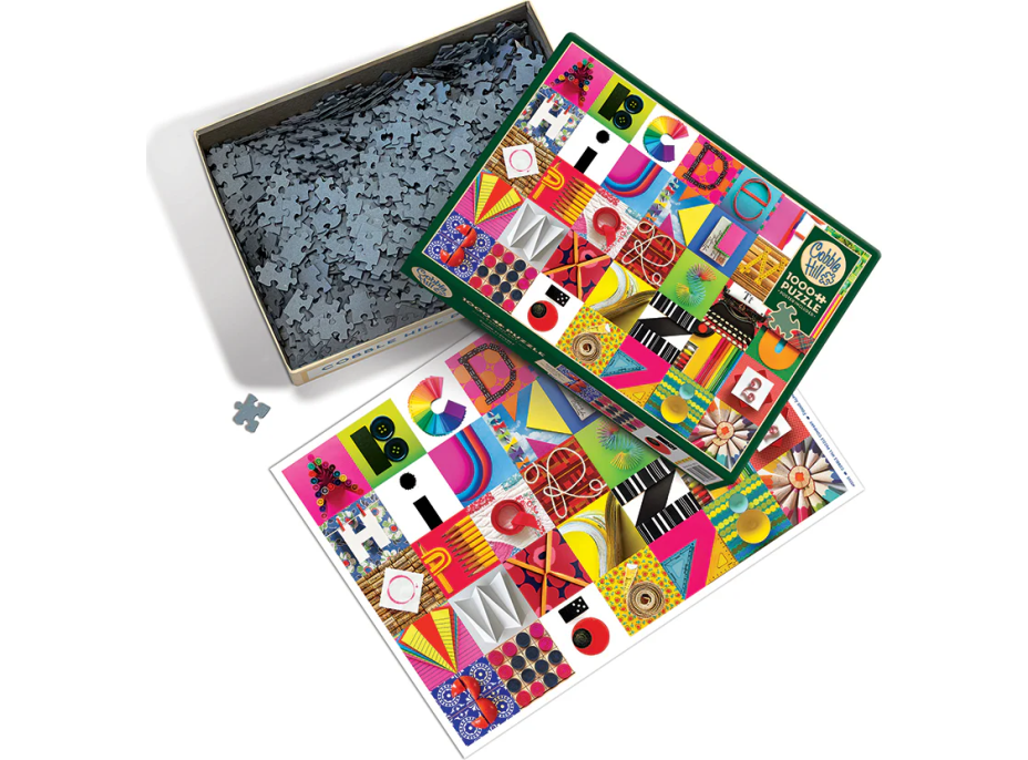 COBBLE HILL Puzzle Nájdená abeceda 1000 dielikov