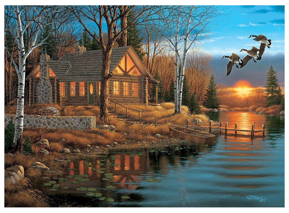 COBBLE HILL Puzzle Odpočinok 1000 dielikov