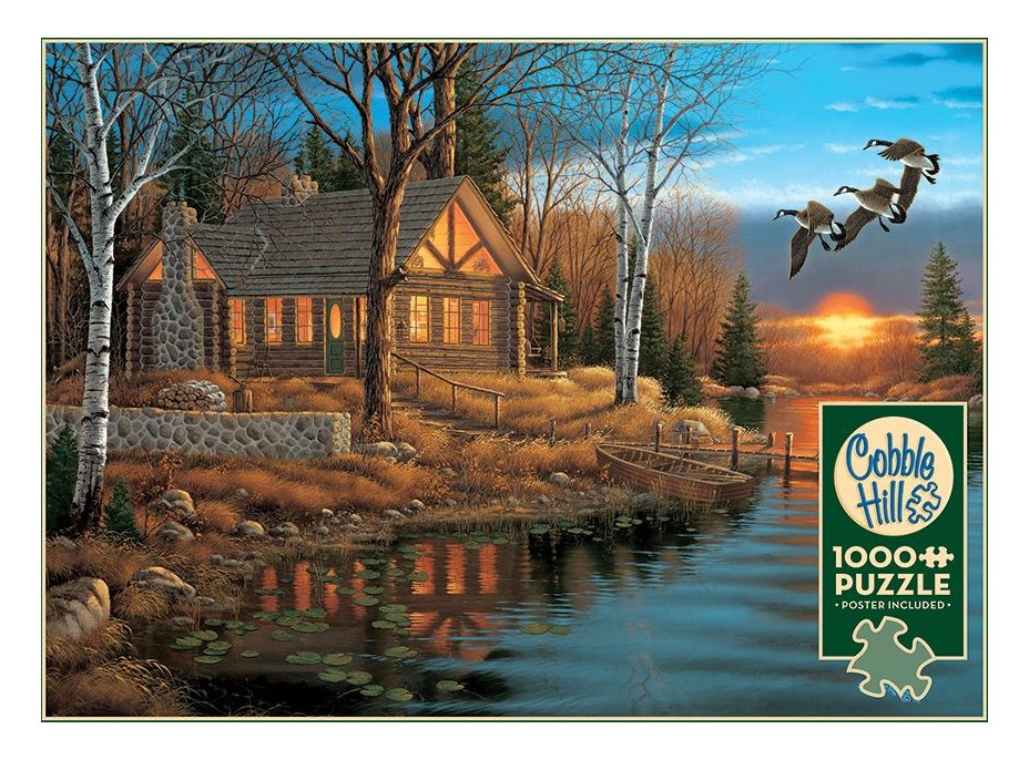 COBBLE HILL Puzzle Odpočinok 1000 dielikov
