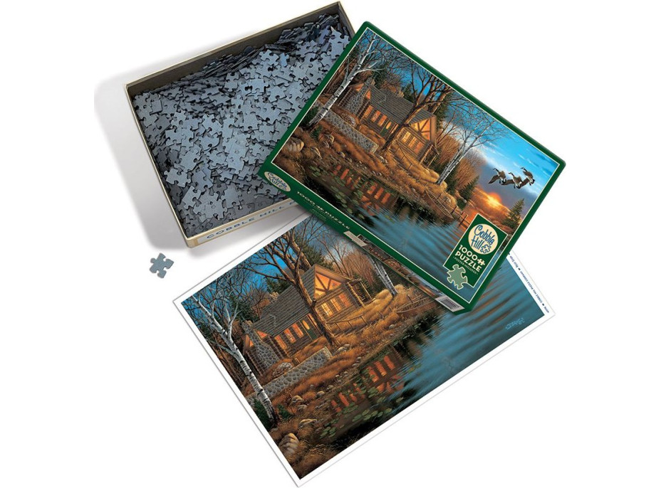 COBBLE HILL Puzzle Odpočinok 1000 dielikov