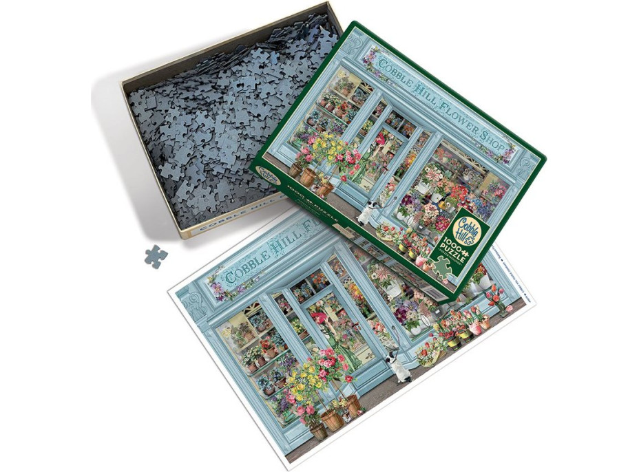 COBBLE HILL Puzzle Parížske kvety 1000 dielikov