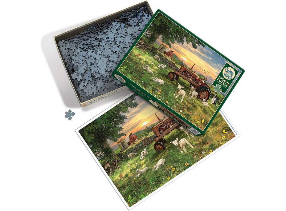 COBBLE HILL Puzzle Pole pri východe slnka 1000 dielikov