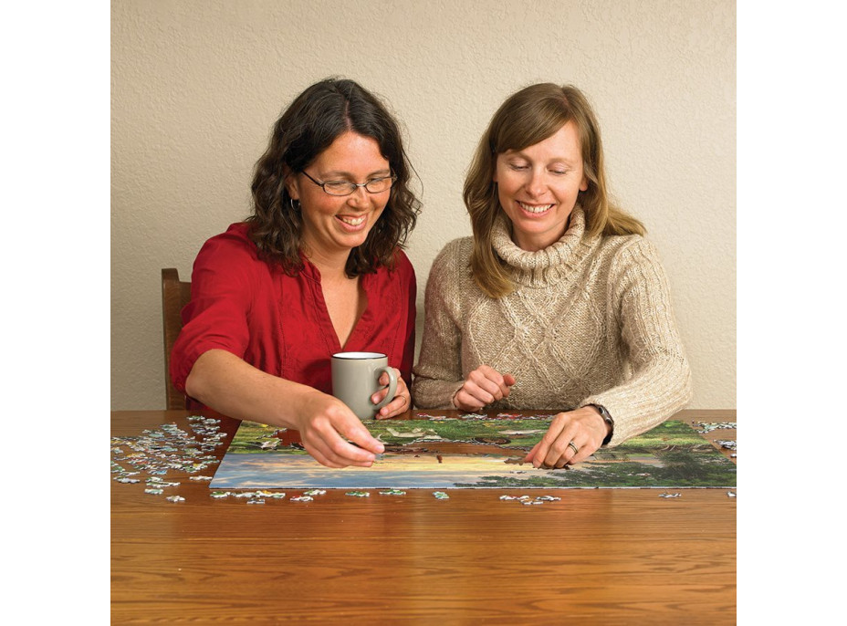 COBBLE HILL Puzzle Pole pri východe slnka 1000 dielikov