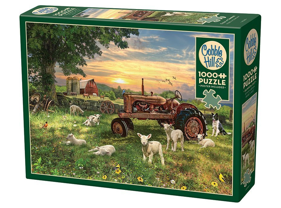 COBBLE HILL Puzzle Pole pri východe slnka 1000 dielikov