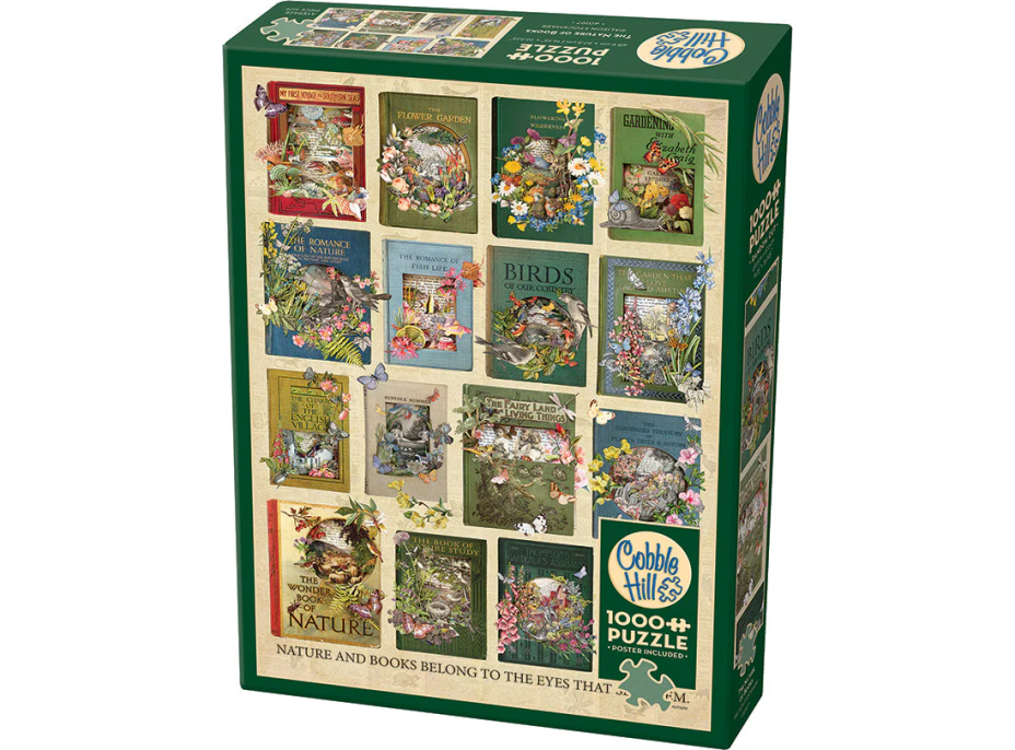 COBBLE HILL Puzzle Príroda v knihách 1000 dielikov