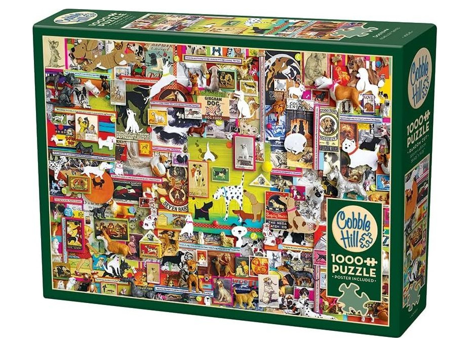 COBBLE HILL Puzzle Psie mesto 1000 dielikov