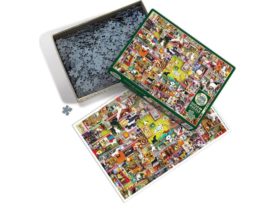 COBBLE HILL Puzzle Psie mesto 1000 dielikov