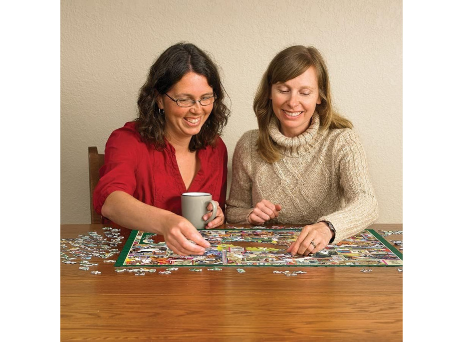 COBBLE HILL Puzzle Psie mesto 1000 dielikov