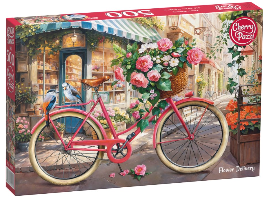CHERRY PAZZI Puzzle Rozvoz kvetov 500 dielikov