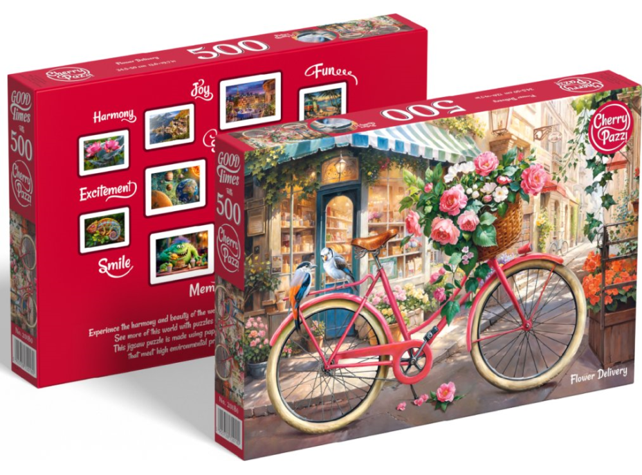 CHERRY PAZZI Puzzle Rozvoz kvetov 500 dielikov