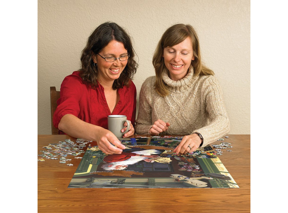 COBBLE HILL Puzzle Santova dielňa 500 dielikov