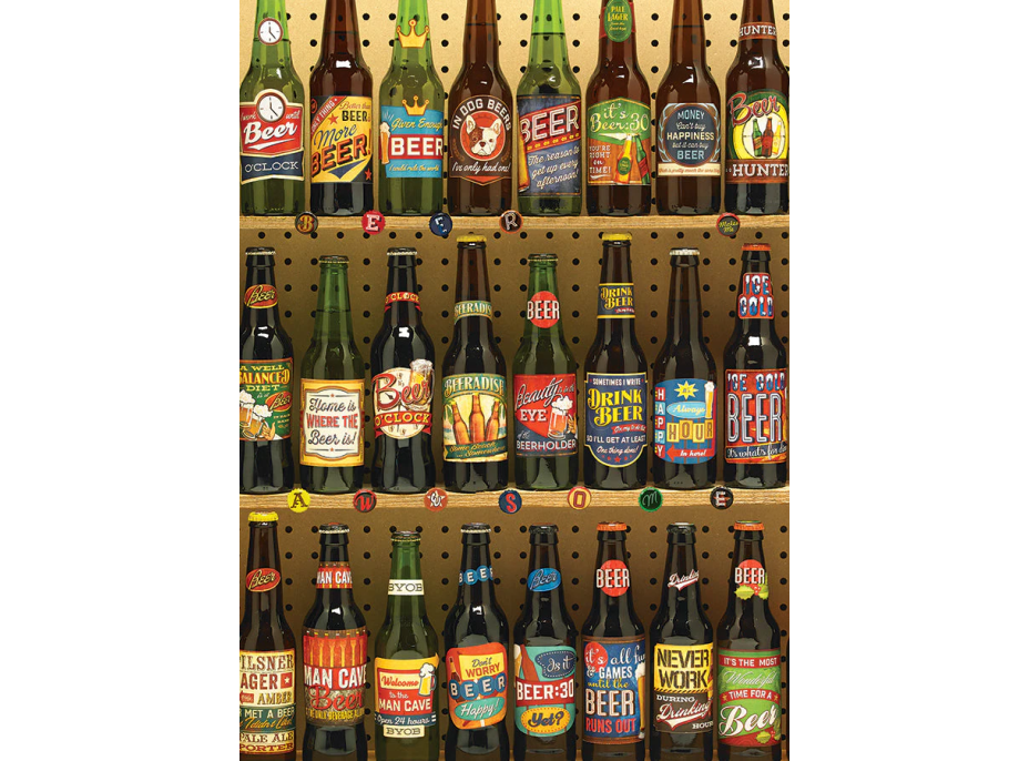 COBBLE HILL Puzzle Zbierka pív 1000 dielikov