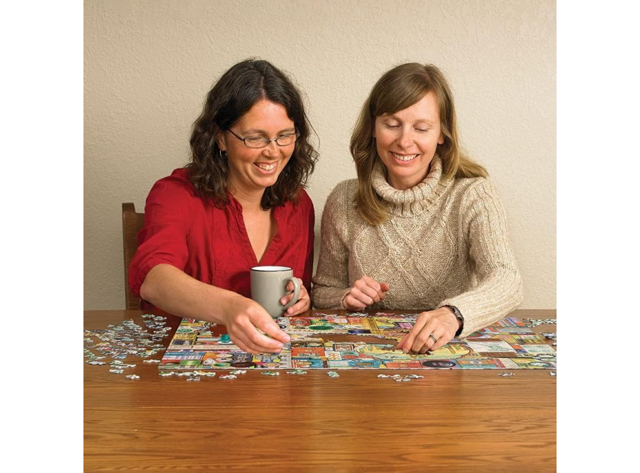 COBBLE HILL Puzzle Šijacie pomôcky 1000 dielikov