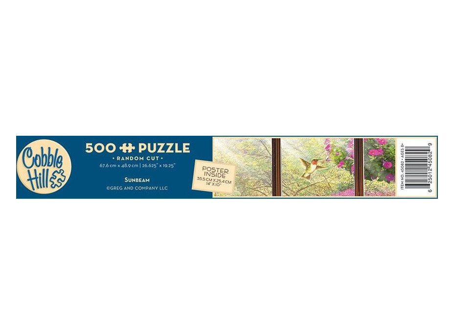 COBBLE HILL Puzzle Slnečný lúč 500 dielikov