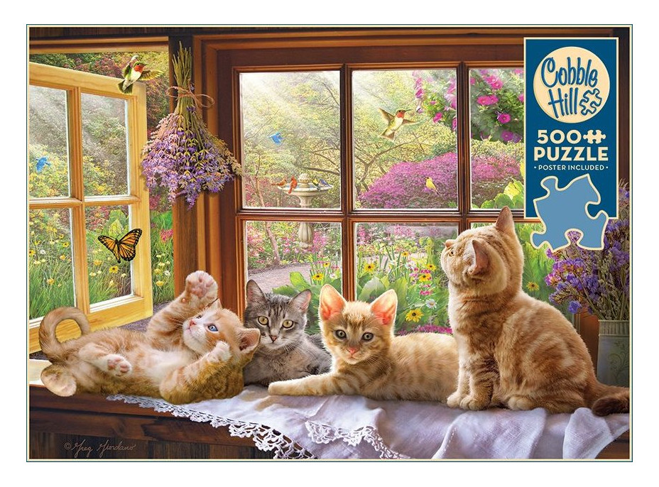 COBBLE HILL Puzzle Slnečný lúč 500 dielikov