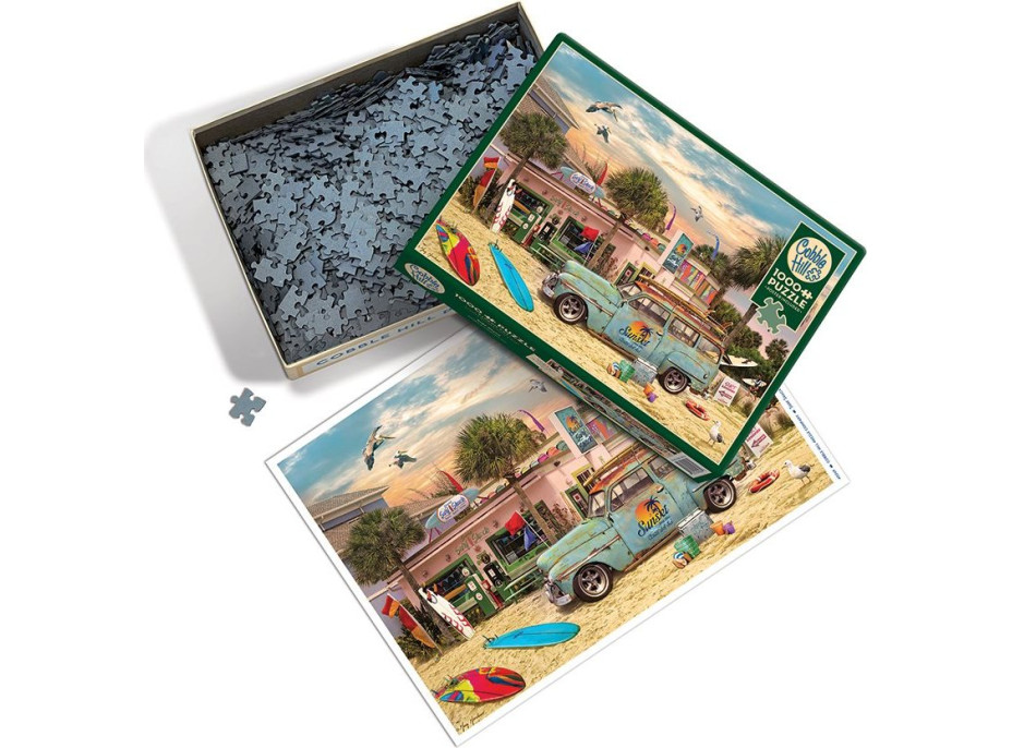 COBBLE HILL Puzzle Surferská búda 1000 dielikov