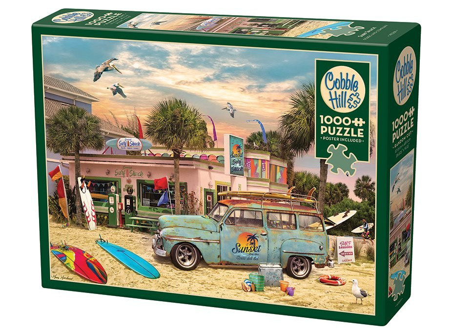 COBBLE HILL Puzzle Surferská búda 1000 dielikov