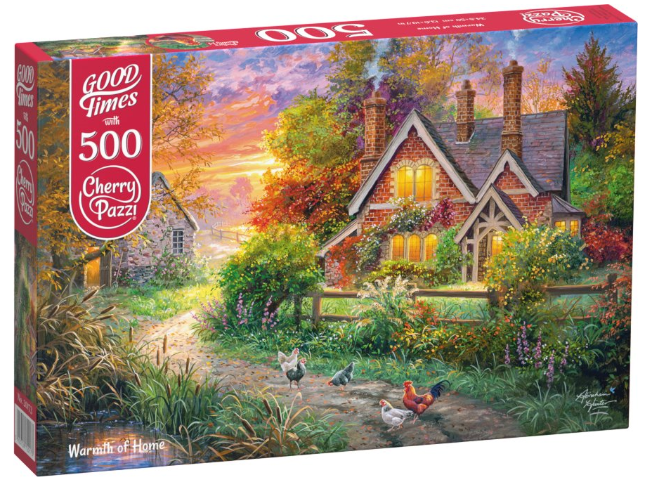 CHERRY PAZZI Puzzle Teplo domova 500 dielikov