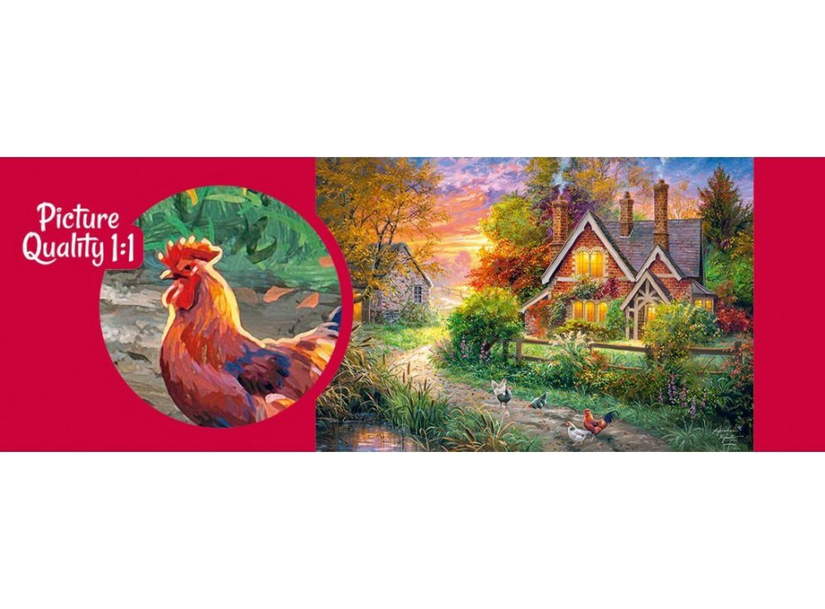 CHERRY PAZZI Puzzle Teplo domova 500 dielikov