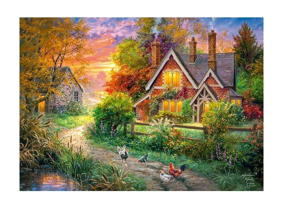 CHERRY PAZZI Puzzle Teplo domova 500 dielikov