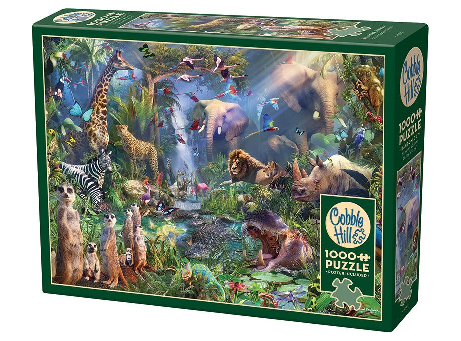 COBBLE HILL Puzzle V džungli 1000 dielikov
