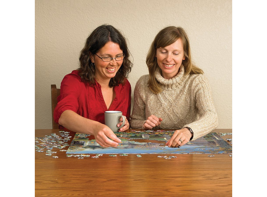 COBBLE HILL Puzzle Večerné vtáky 1000 dielikov