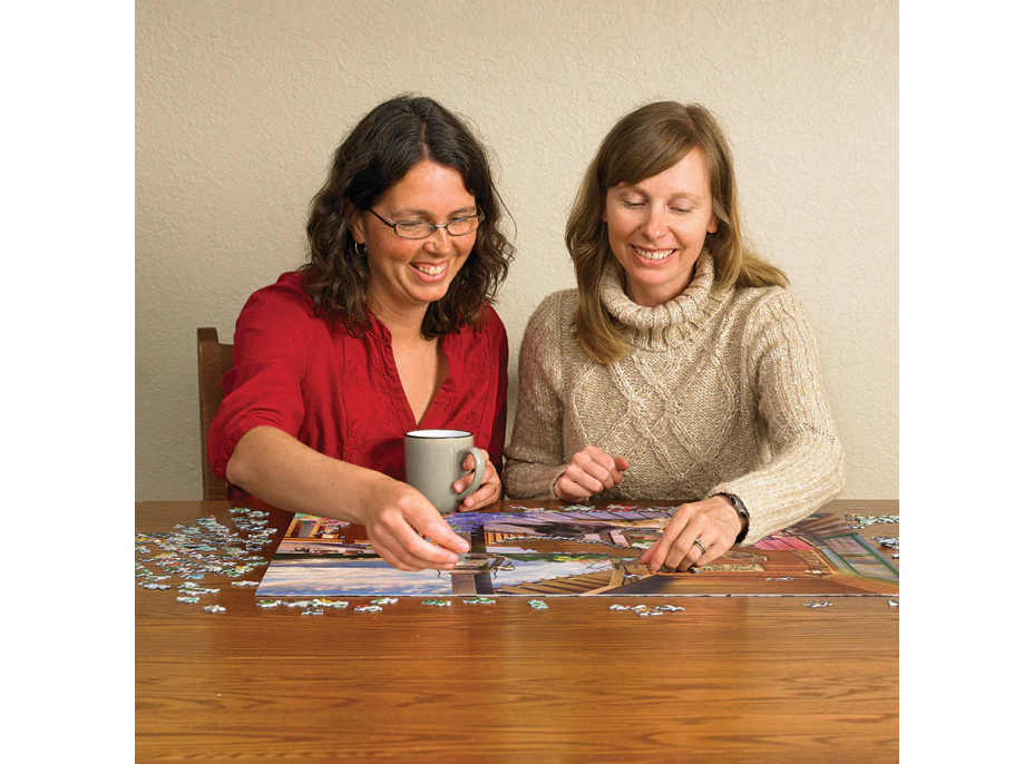 COBBLE HILL Puzzle Vitajte v dome pri jazere 1000 dielikov