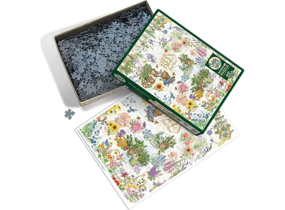 COBBLE HILL Puzzle Zachráňte včely 1000 dielikov