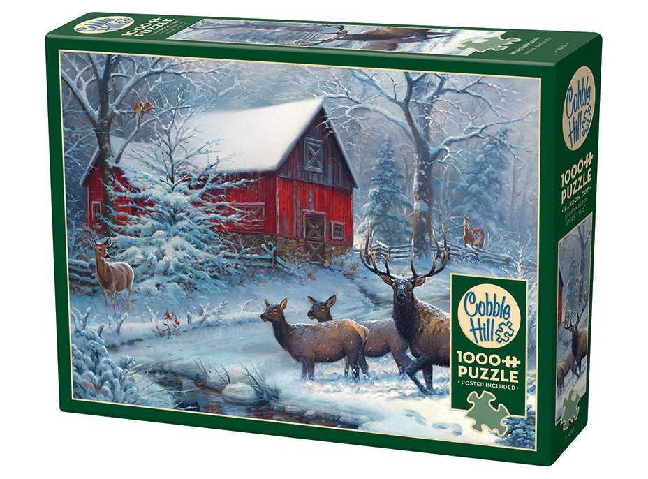 COBBLE HILL Puzzle Zimné kúzlo 1000 dielikov