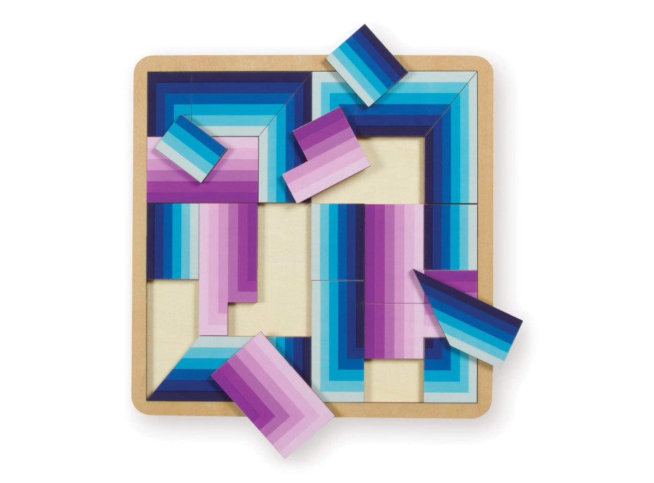 Galison Drevené puzzle Jonathan Adler Nekonečno 22 dielikov