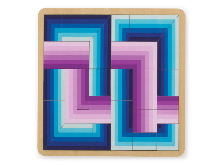 Galison Drevené puzzle Jonathan Adler Nekonečno 22 dielikov