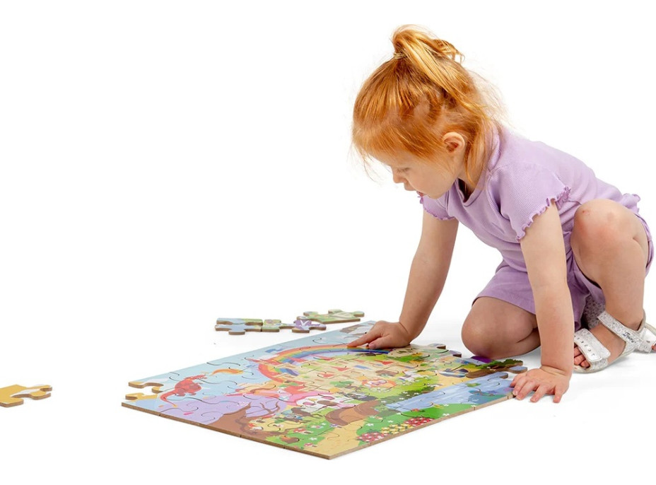 Bigjigs Toys Puzzle Fantasy svet