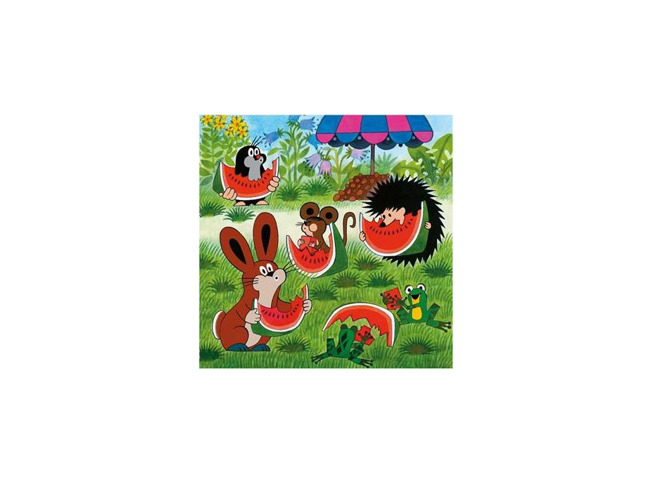 Dino Krtko a paraplíčko 3x55 dielikov