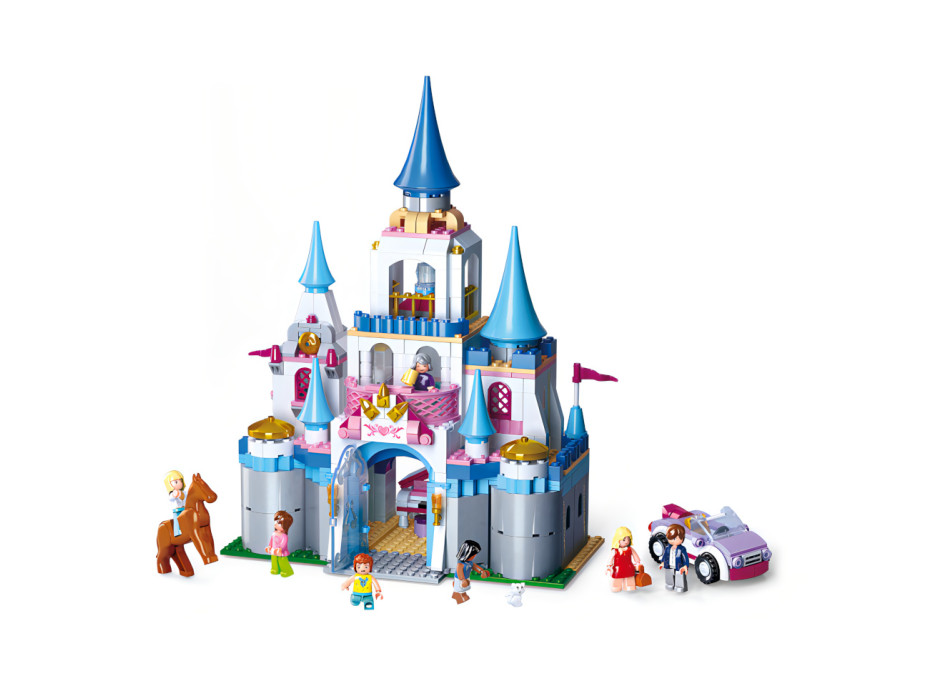 Sluban Girls Dream Holidays M38-B0610 Romantický zámok