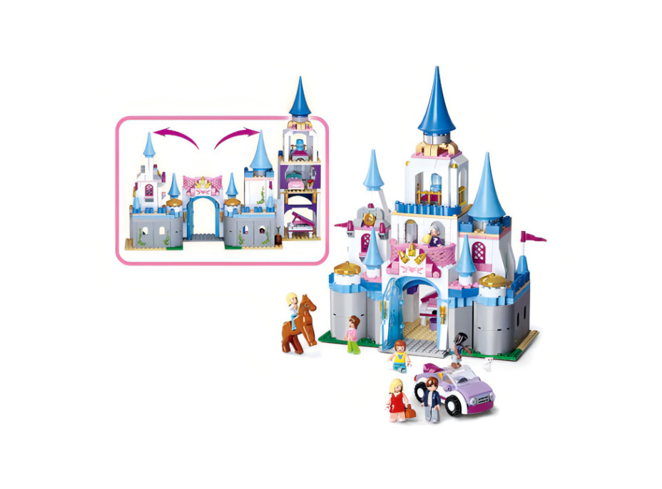 Sluban Girls Dream Holidays M38-B0610 Romantický zámok