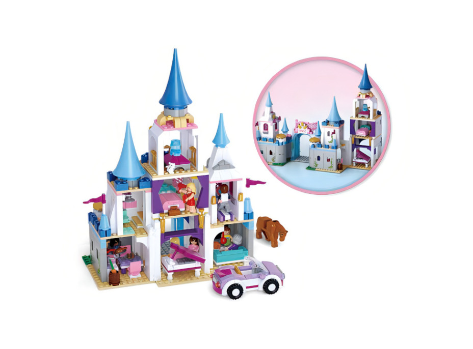 Sluban Girls Dream Holidays M38-B0610 Romantický zámok