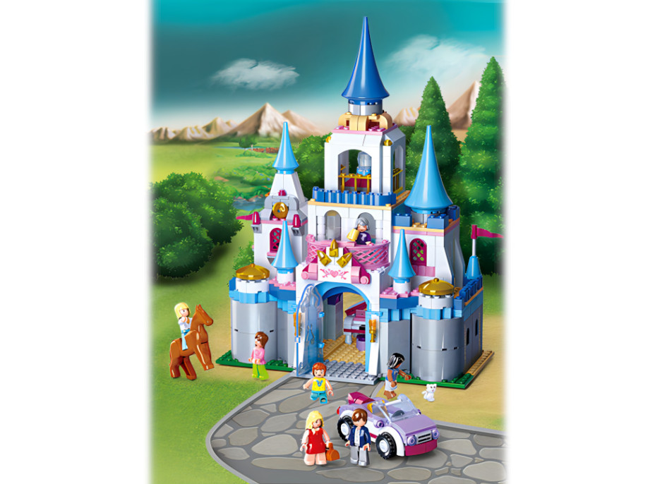 Sluban Girls Dream Holidays M38-B0610 Romantický zámok