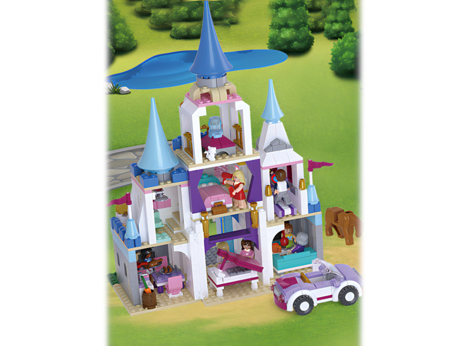 Sluban Girls Dream Holidays M38-B0610 Romantický zámok