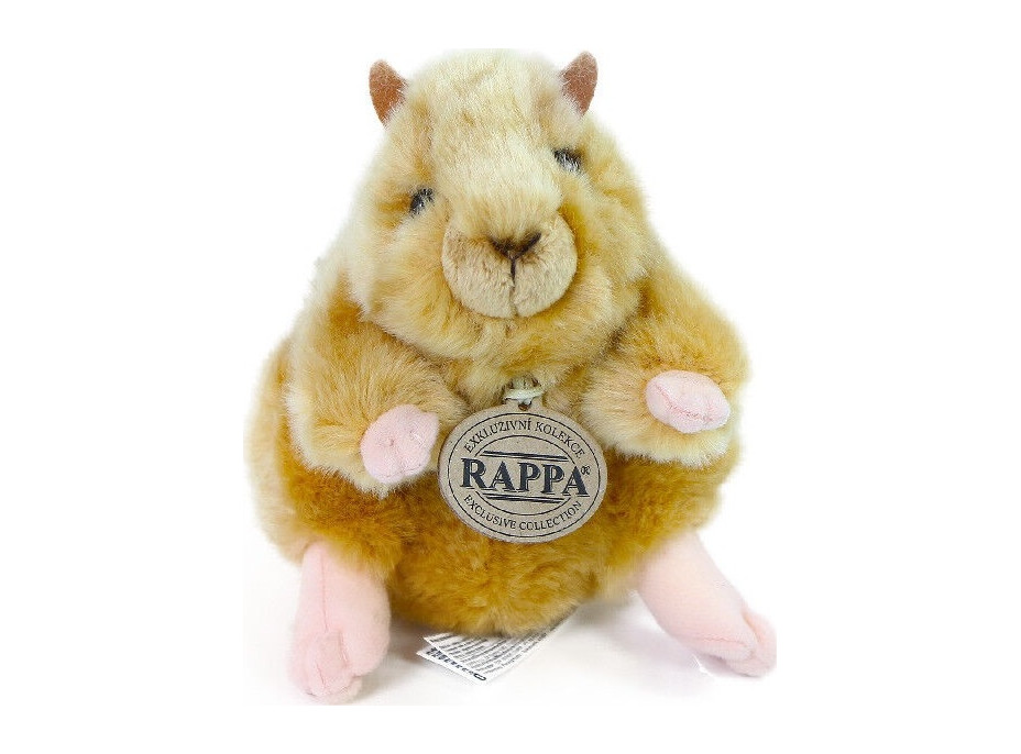 Rappa Plyšový škrečok zlatý 16 cm ECO-FRIENDLY