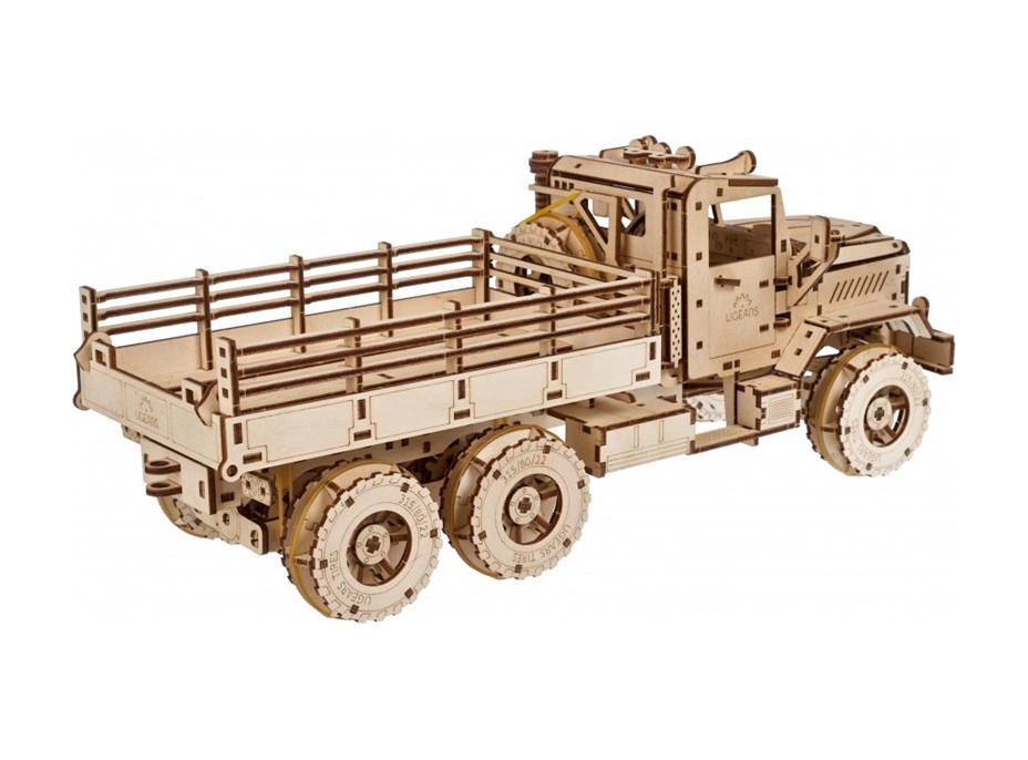 Ugears 3D drevené mechanické puzzle Nákladné auto CARGO
