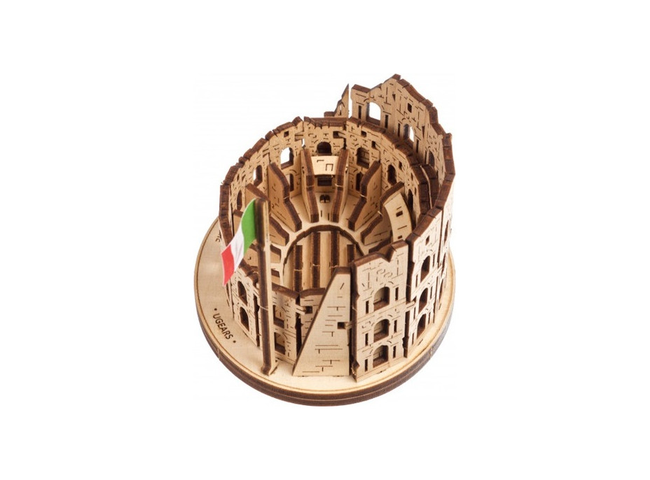 Ugears 3D drevené mechanické puzzle Rímske Koloseum