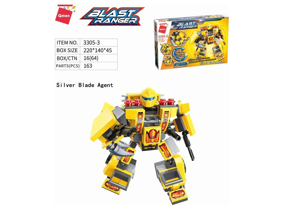 Qman Blast Ranger 3305 sada 4 kusov