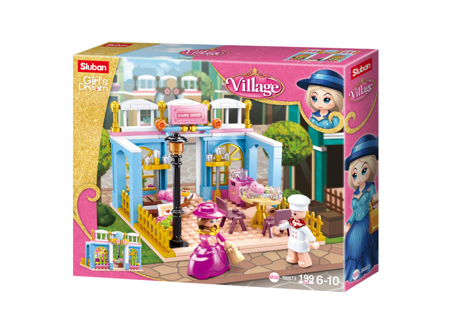 Sluban Girls Dream Village M38-B0873 Dobová pekáreň