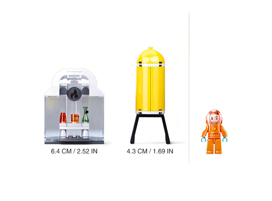 Sluban Hasiči M38-B0963 Diaľkovo ovládaný robot