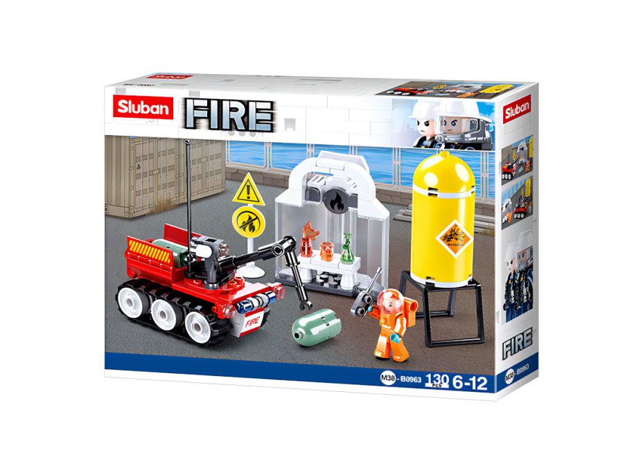 Sluban Hasiči M38-B0963 Diaľkovo ovládaný robot
